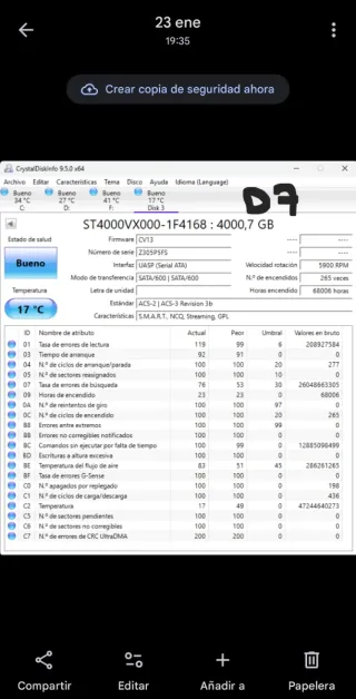 Lote discos duros 4TB C/U