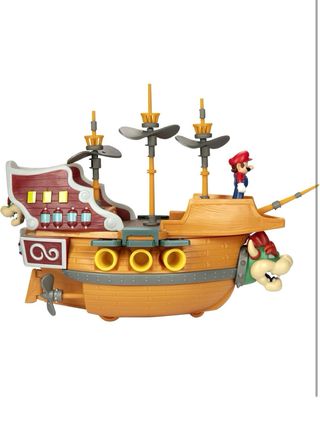 Barco Pirata Bowser Mario Juguete
