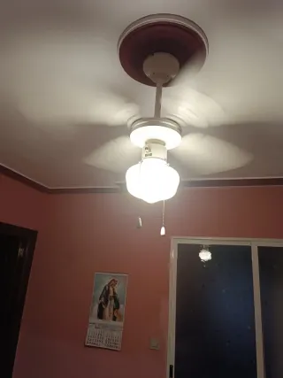 Lámpara Ventilador de Techo 3 velocidades