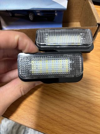 Luces Matricula LED CANBUS W211 Mercedes