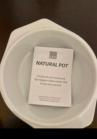 Pentola Thun in porcellana decorata