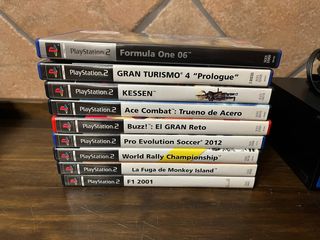 Lote 9 Juegos PS2: Formula One, Gran Turismo 4, Ke