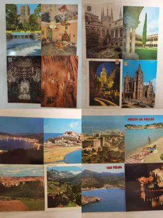 300 postales sin usar