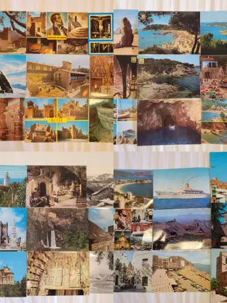 300 postales sin usar