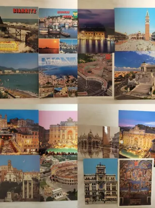 300 postales sin usar