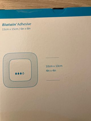 Biatain Adhesive 15cm x 15cm
