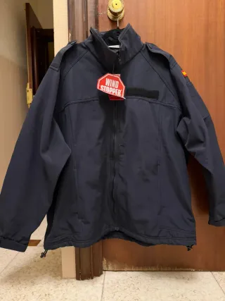 Cortavientos Armada Española Azul