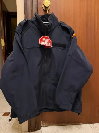 Cortavientos Armada Española Azul