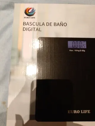 Báscula de Baño Digital Euro Life
