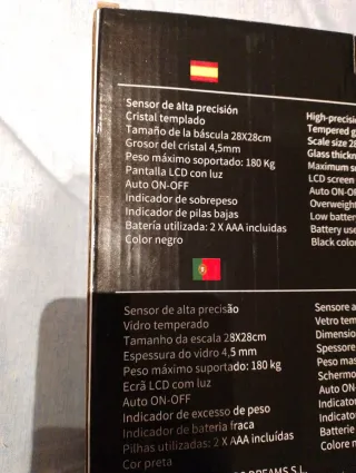 Báscula de Baño Digital Euro Life