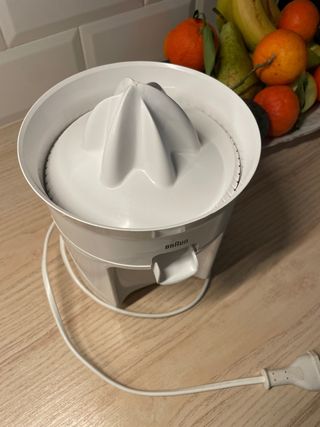 Exprimidor Braun blanco