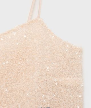 TOP LENTEJUELAS TIRANTES FINOS mango talla S