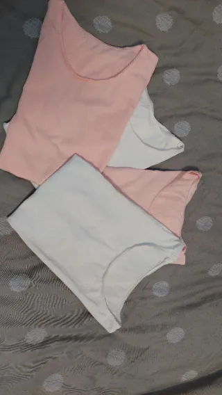 Lote de 4 Camisetas Niña Manga Corta