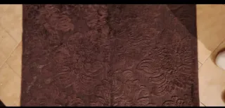 Alfombra grande salón marrón