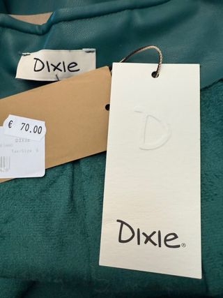 Saia plissada Dixie verde com cinto