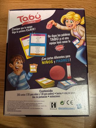 Juego de Mesa Tabú Familia 8+