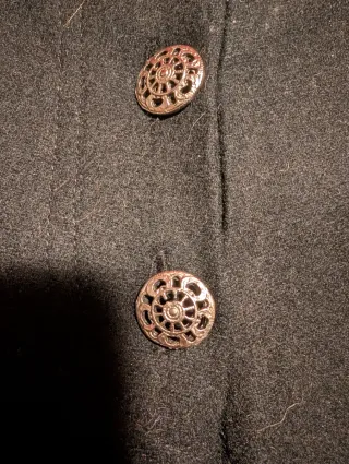 Falda Invierno Negra Talla 42