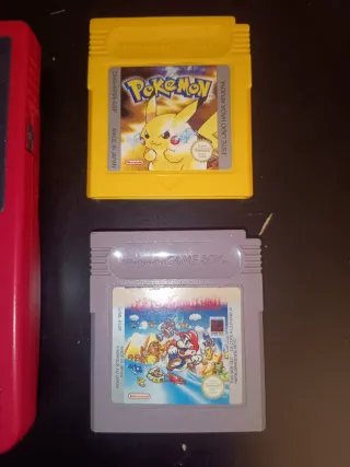 Consola Game Boy Color Rosa + 2 Juegos