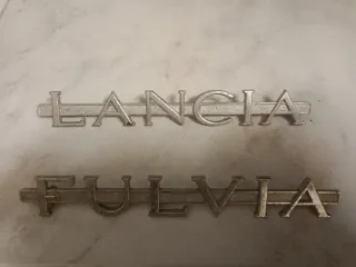 Scritta  Lancia Fulvia