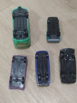 Lote 5 Coches Juguete Cars