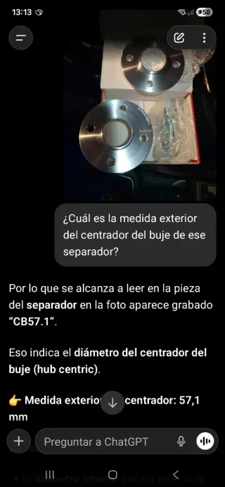 Separadores de Rueda 4x100