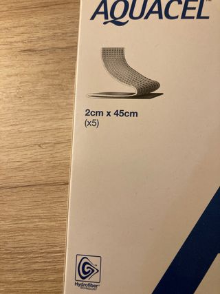 Aquacel 2cm x 45cm (5 unidades)
