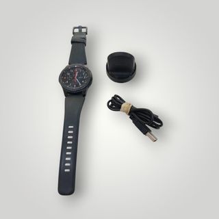 SMARTWATH SAMSUNG GALAXY WATCH GEAR S3 FRONTIER MOD SM-R760 + CARGADOR + CABLE
