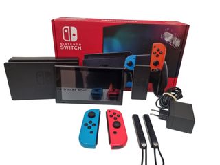 CONSOLA NITENDO SWITCH HACC 001 + CAJA COMPLETA