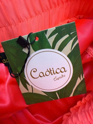 Saia Caótica by Caprich rodada rosa