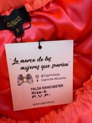 Saia Caótica by Caprich rodada rosa