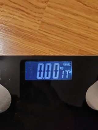 Báscula de baño digital negra