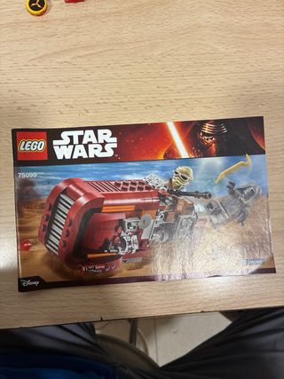 Lego Star Wars Rey con Speeder
