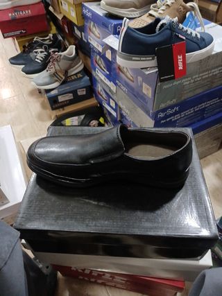 Mocasines hombre Context negros t 40 piel