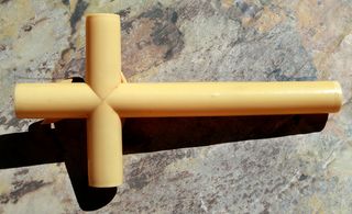 CRUCIFIJO CELULOIDE CRISTO CRUZ ARTE RELIGIOSO.113