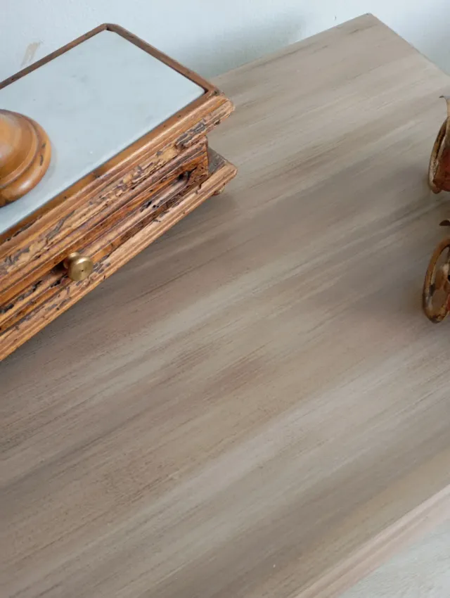 Conjunto 2 Mesitas Noche Rústicas Madera