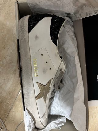 Golden Goose Superstar Estrella Dorada