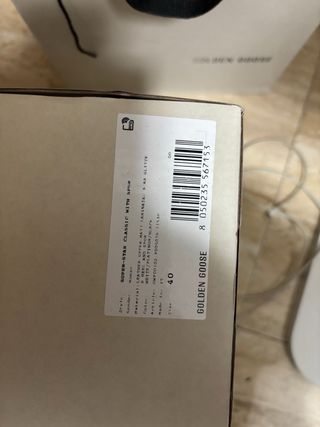 Golden Goose Superstar Estrella Dorada