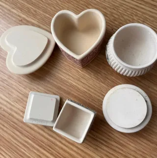 Cajitas porcelana inglesa Handcast