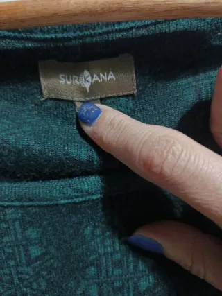 Camiseta Surkana mujer verde