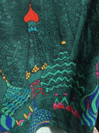 Camiseta Surkana mujer verde