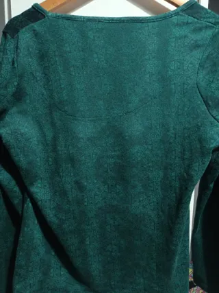 Camiseta Surkana mujer verde