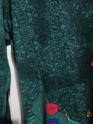 Camiseta Surkana mujer verde