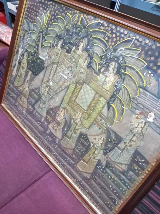 Cuadro decorativo estilo oriental