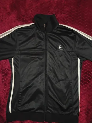 Chaqueta Retro Le Coq Sportif Negra