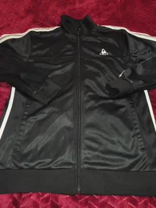 Chaqueta Retro Le Coq Sportif Negra