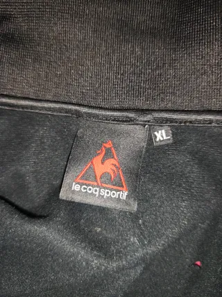 Chaqueta Retro Le Coq Sportif Negra