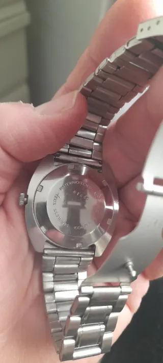 Reloj Certina Automático Beige Plata