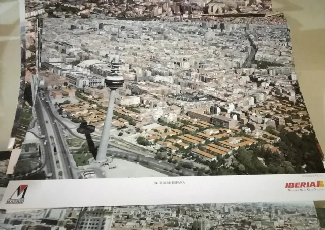 Madrid desde el Cielo 42 Láminas