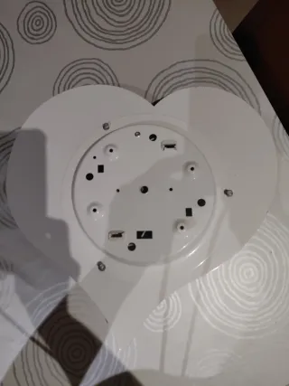 NUEVO Plafón Corazón Rosa y Blanco