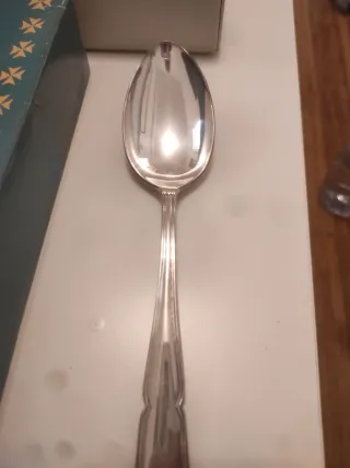 12 Cucharas Alpaca Plateada